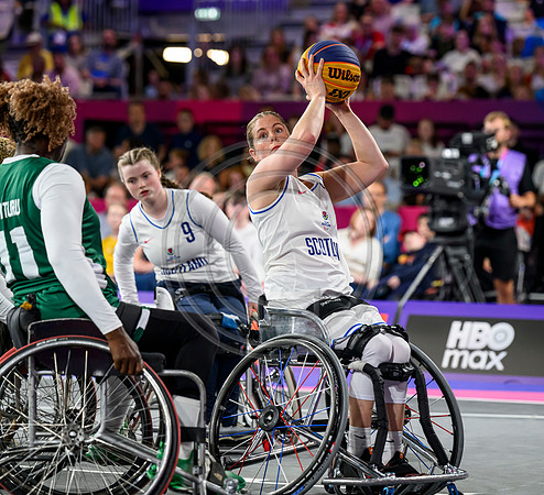 3x3 Womens Wheelchair Basketball Scotland v Nigeria