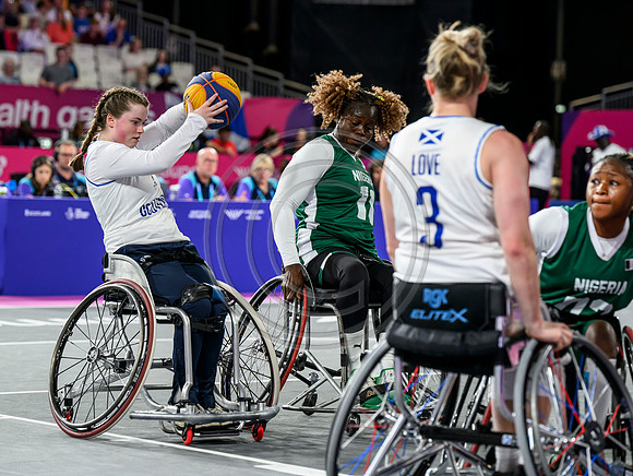 3x3 Womens Wheelchair Basketball Scotland v Nigeria