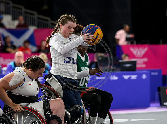 3x3 Womens Wheelchair Basketball Scotland v Nigeria