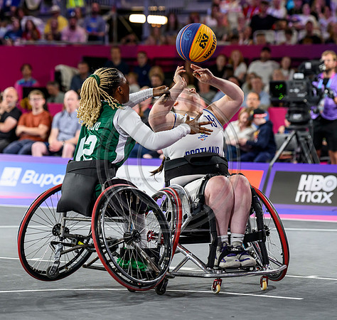 3x3 Womens Wheelchair Basketball Scotland v Nigeria
