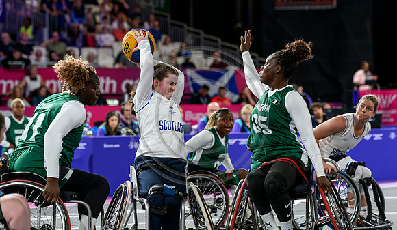 3x3 Womens Wheelchair Basketball Scotland v Nigeria