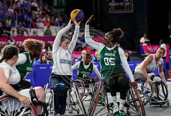 3x3 Womens Wheelchair Basketball Scotland v Nigeria