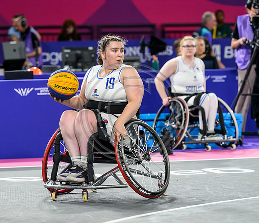 3x3 Womens Wheelchair Basketball Scotland v Nigeria