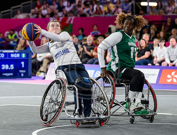3x3 Womens Wheelchair Basketball Scotland v Nigeria