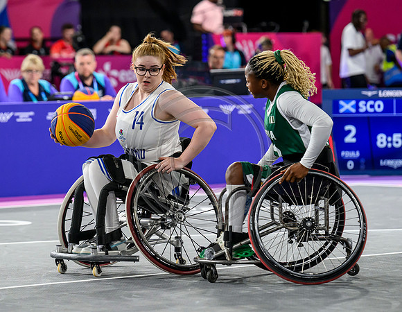 3x3 Womens Wheelchair Basketball Scotland v Nigeria