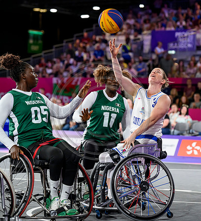 3x3 Womens Wheelchair Basketball Scotland v Nigeria