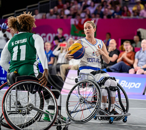3x3 Womens Wheelchair Basketball Scotland v Nigeria