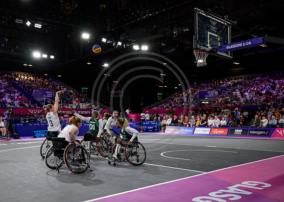 3x3 Womens Wheelchair Basketball Scotland v Nigeria