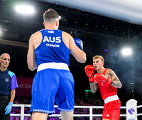 Boxing - Scotlands Alan Perrie competes in the men's 80kg