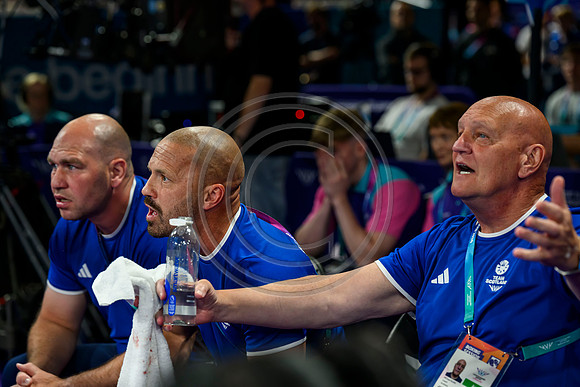 Boxing - Scotlands Alan Perrie competes in the men's 80kg