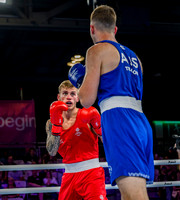 Boxing - Scotlands Alan Perrie competes in the men's 80kg