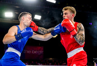 Boxing - Scotlands Alan Perrie competes in the men's 80kg