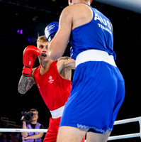 Boxing - Scotlands Alan Perrie competes in the men's 80kg