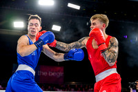 Boxing - Scotlands Alan Perrie competes in the men's 80kg
