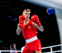 Boxing - Scotlands Alan Perrie competes in the men's 80kg