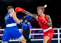 Boxing - Scotlands Alan Perrie competes in the men's 80kg