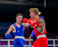 Boxing - Scotlands Alan Perrie competes in the men's 80kg