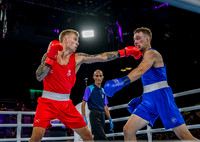 Boxing - Scotlands Alan Perrie competes in the men's 80kg