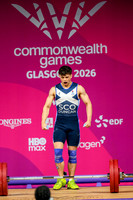 Men's weightlifting 71kg Corey Duncan
