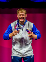 Angus Doig men's 88kg weightlifting