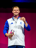 Angus Doig men's 88kg weightlifting