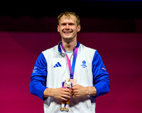 Angus Doig men's 88kg weightlifting