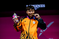Angus Doig men's 88kg weightlifting