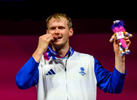 Angus Doig men's 88kg weightlifting