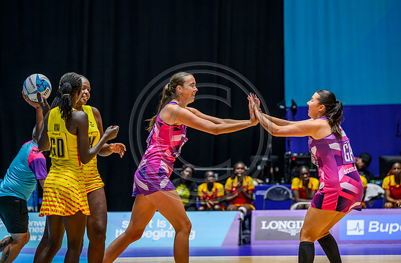 Netball - Scotland v Uganda