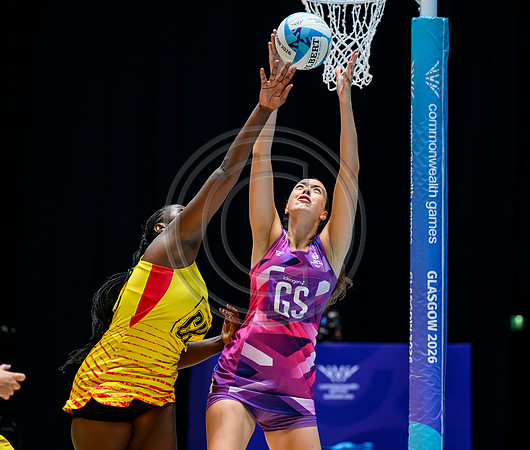 Netball - Scotland v Uganda