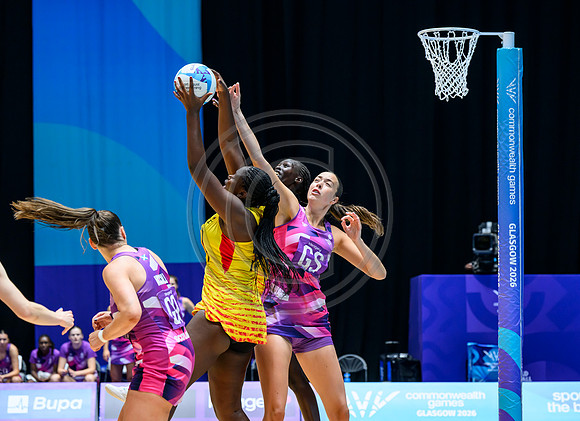 Netball - Scotland v Uganda