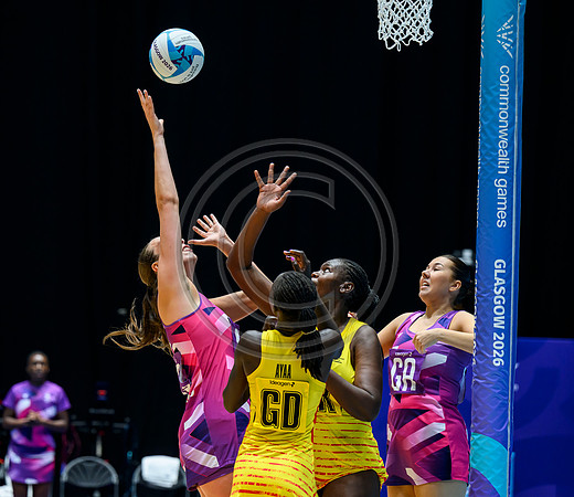 Netball - Scotland v Uganda