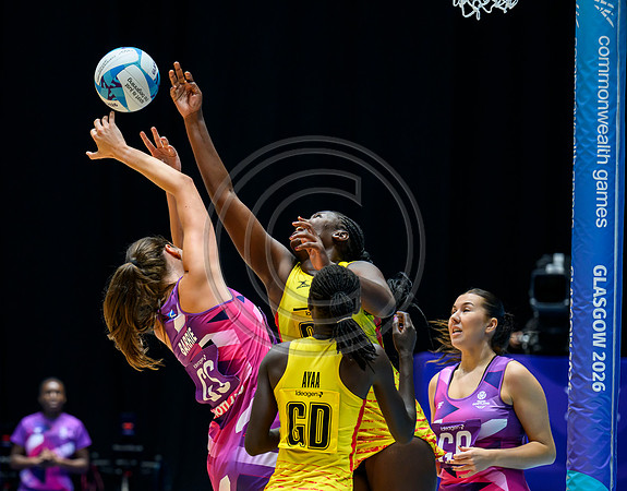 Netball - Scotland v Uganda