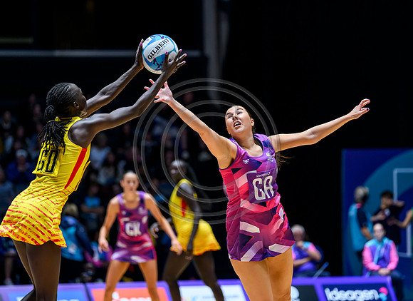 Netball - Scotland v Uganda
