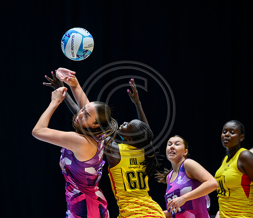 Netball - Scotland v Uganda