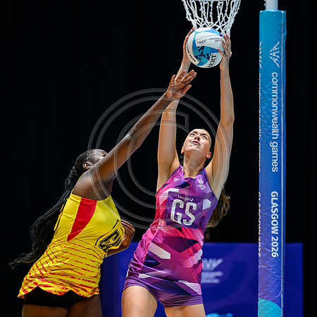 Netball - Scotland v Uganda