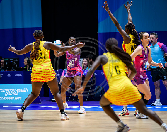 Netball - Scotland v Uganda