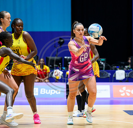 Netball - Scotland v Uganda