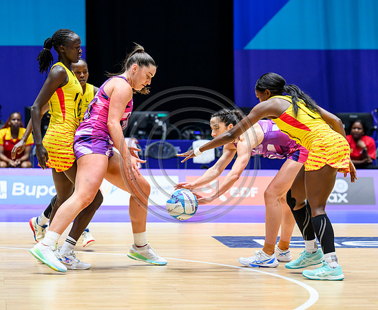 Netball - Scotland v Uganda