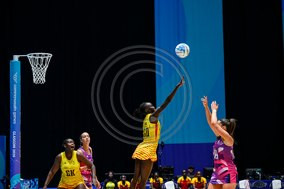 Netball - Scotland v Uganda