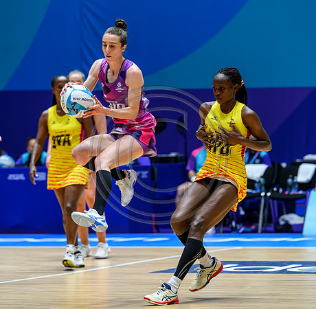Netball - Scotland v Uganda