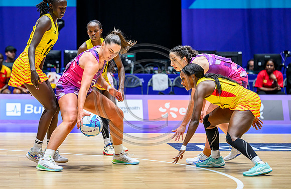 Netball - Scotland v Uganda