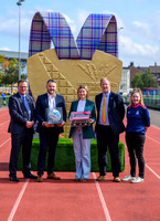 Glasgow 2026 presentation at Hutchesons' Grammar School