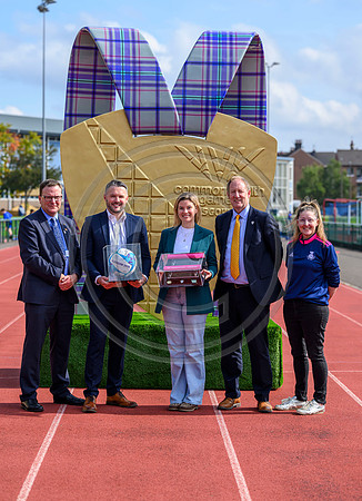Glasgow 2026 presentation at Hutchesons' Grammar School