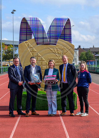 Glasgow 2026 presentation at Hutchesons' Grammar School