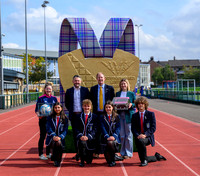 Glasgow 2026 presentation at Hutchesons' Grammar School