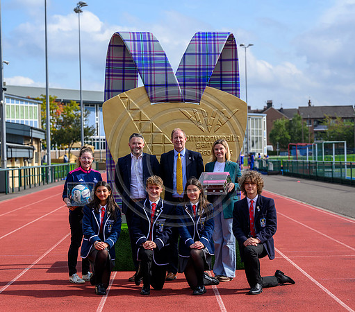 Glasgow 2026 presentation at Hutchesons' Grammar School