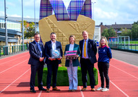 Glasgow 2026 presentation at Hutchesons' Grammar School