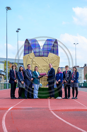Glasgow 2026 presentation at Hutchesons' Grammar School