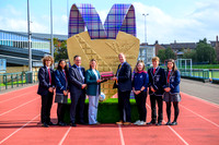 Glasgow 2026 presentation at Hutchesons' Grammar School